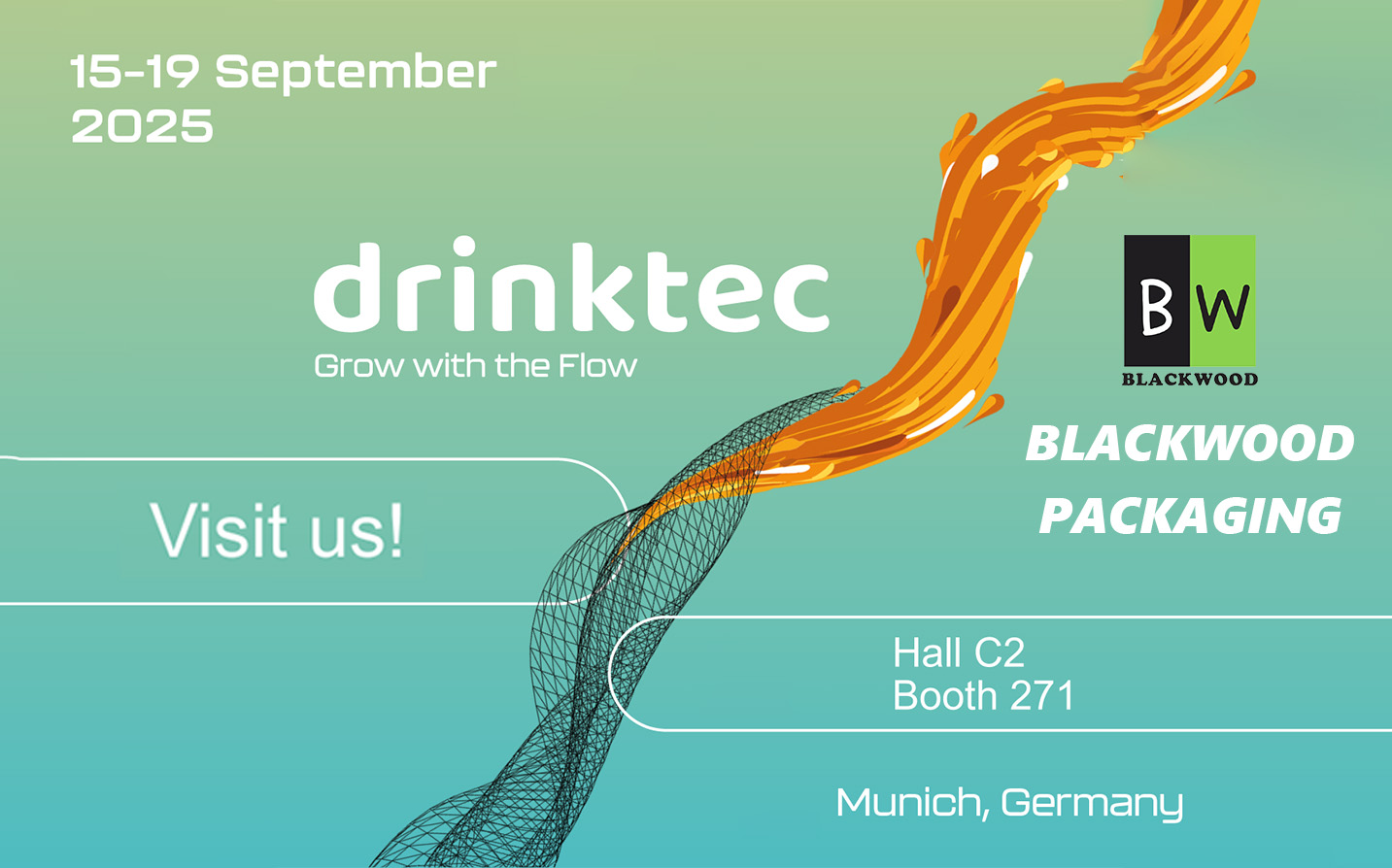 Blackwood Packaging atDrinktec Munich 2024